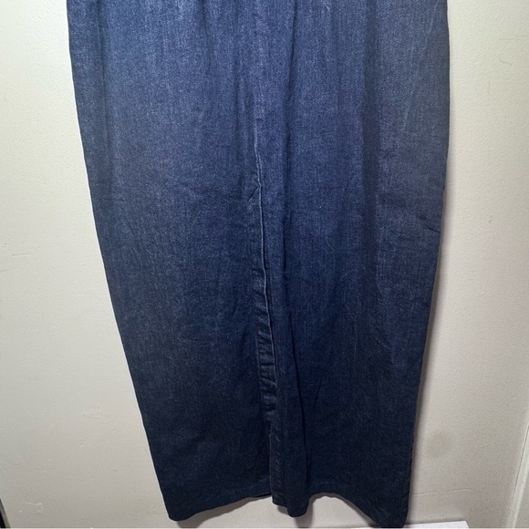 Reformation Delphinia Denim Dress Size 8 - Picture 8 of 16